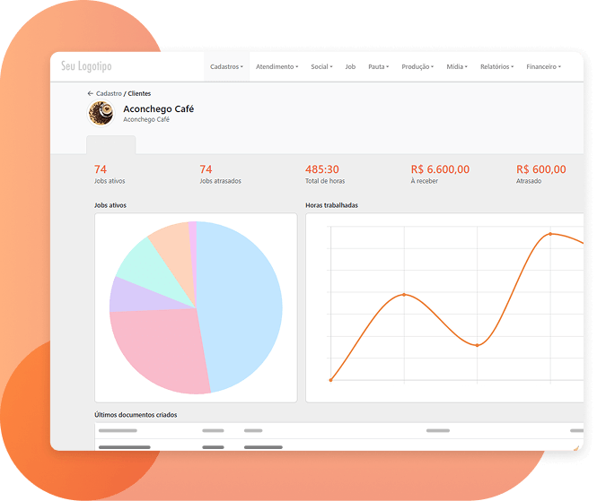 Clientes e cadastros